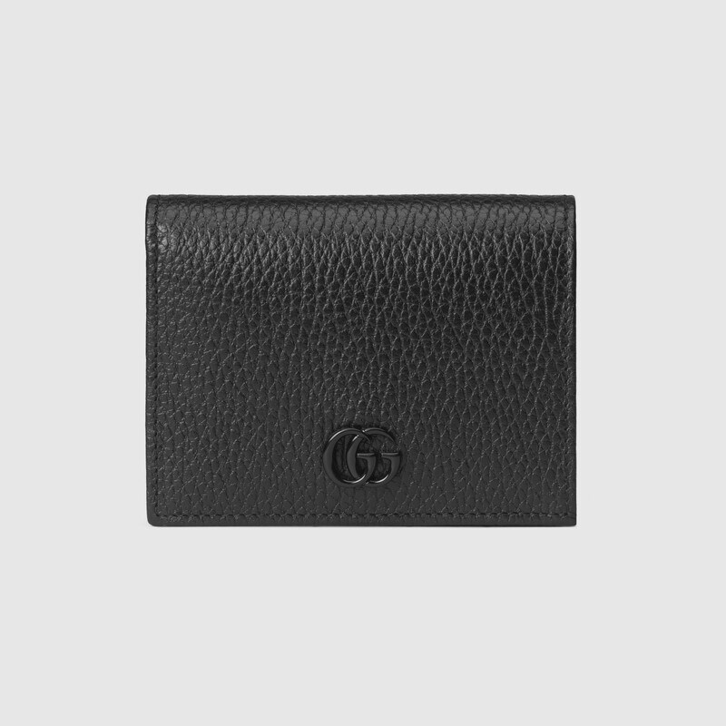 Gucci GG Marmont Card Case Wallet 456126 Black